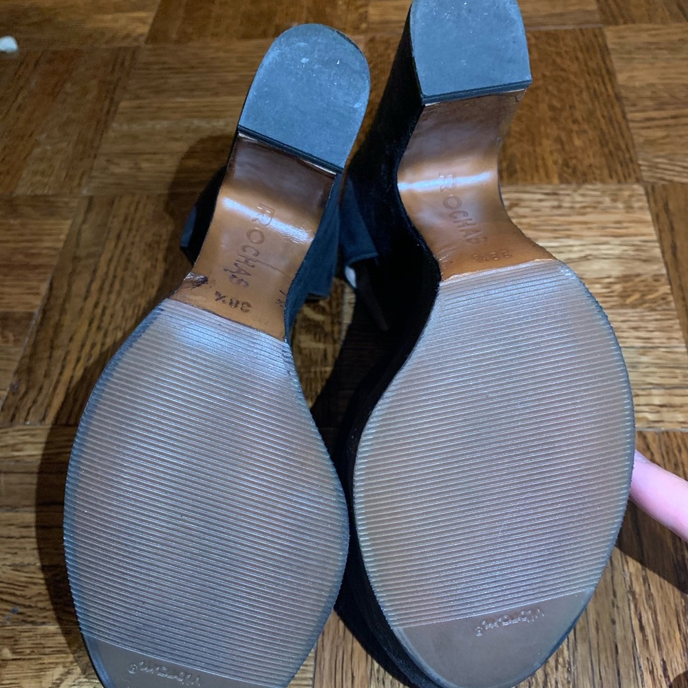 Black Rochas Platforms - Picture 4 of 4